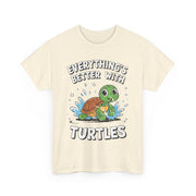 Cute Turtle Lover T-Shirt – Adorable Animal Graphic Tee for Boys, Girls & Turtle-Loving Adults