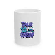 Talk Is Cheap 8 Aqua Matching Mug - Unisex Gift