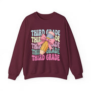 Coquette First Day Of School 3rd Grade Sweatshirt | Back To School Apparel