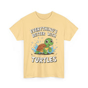Cute Turtle Lover T-Shirt – Adorable Animal Graphic Tee for Boys, Girls & Turtle-Loving Adults