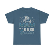 Proud Mom of 2025 Graduate T-Shirt College Family Gift for Her