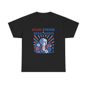 Stars Stripes & Equal Rights 4th of July Patriotic T-Shirt - Unisex Apparel