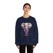 Majestic Elephant Safari Wildlife Artwork Sweatshirt Gift for Animal Lovers