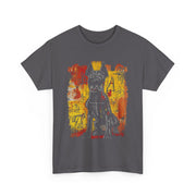 Womens Pop Art Dog 90s Graffiti V-Neck T-Shirt Gift for Her