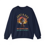 Funny Bigfoot Dad Sweatshirt Just Came Back With The Milk Gift for Him