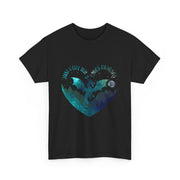 Just a Girl Who Loves Dragons T-Shirt – Cute Heart Graphic Tee for Fantasy Fans and Dragon Lovers