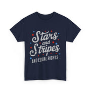 4th Of July Stars Stripes Equal Rights T-Shirt Gift for Her