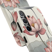 Vintage Lotus Blossom Phone Case Gift for Her - Trending Floral Design