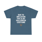 Funny Inflation Halloween Costume T-Shirt for Him