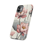 Vintage Lotus Blossom Phone Case Gift for Her - Trending Floral Design