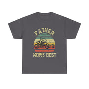 Funny Father's Day T-Shirt Dad Mows Best Lawn Mowing Gift for Him