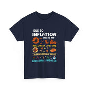 Funny Inflation Holiday T-Shirt - Unisex Apparel