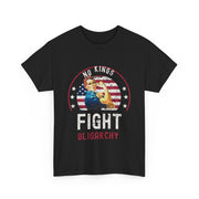 Vintage Fight Oligarchy America Flag T-Shirt for Women Gift for Her