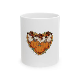Cute Sheep Thanksgiving Pilgrim Mug - Fall Harvest Gift for Fans