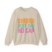 Vintage Skibidi Dad Rizz Funny Father's Day Sweatshirt Gift for Him
