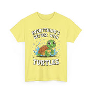 Cute Turtle Lover T-Shirt – Adorable Animal Graphic Tee for Boys, Girls & Turtle-Loving Adults