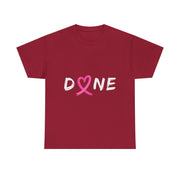 Done Chemo Radiation Breast Cancer Survivor T-Shirt Gift for Her
