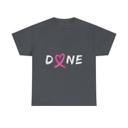 Done Chemo Radiation Breast Cancer Survivor T-Shirt Gift for Her