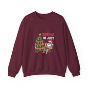 Christmas in July Santa Beach Watermelon Kids Youth Sweatshirt