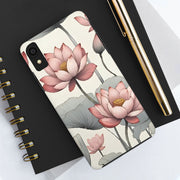 Vintage Lotus Blossom Phone Case Gift for Her - Trending Floral Design