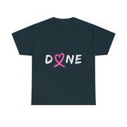 Done Chemo Radiation Breast Cancer Survivor T-Shirt Gift for Her