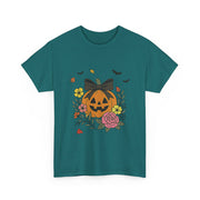 Charming Pumpkin Floral Design Accent Joy T-Shirt - Unisex Apparel