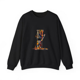Vintage Cat Art Teacher Sweatshirt Gift for Unisex