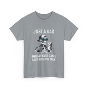 Funny Just A Dad Who Always Came Back With The Milk T-Shirt Gift for Dad