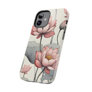 Vintage Lotus Blossom Phone Case Gift for Her - Trending Floral Design