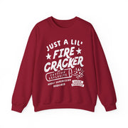 Funny Little Firecracker 4th of July Toddler Youth Sweatshirt Gift