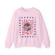 Retro Wavy Checkerboard WNBA Indiana Fever Unisex Sweatshirt