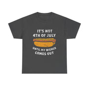 Funny 4th of July Wiener Dog T-Shirt Unisex Apparel