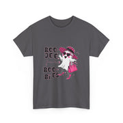 Boo-jee for Boobies Funny Ghost Breast Cancer Awareness T-Shirt - Unisex Apparel