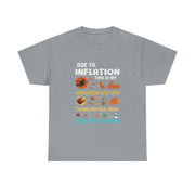 Funny Inflation Holiday T-Shirt - Unisex Apparel