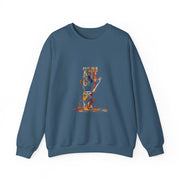 Vintage Cat Art Teacher Sweatshirt Gift for Unisex