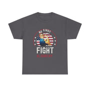 Vintage Fight Oligarchy America Flag T-Shirt for Women Gift for Her