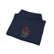 13 Years Fantastic 13th Birthday Long Sleeve Hoodie for Unisex