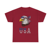 Patriotic American Flag Bald Eagle T-Shirt Unisex Apparel