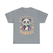 Just a Girl Who Loves Pandas Cute Panda T-Shirt Gift for Her