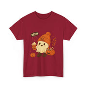 Bruh Ghost Halloween Cute Ghost Trick Or Treat Candy T-Shirt - Unisex Apparel