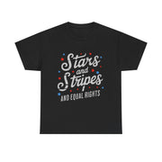 4th Of July Stars Stripes Equal Rights T-Shirt Gift for Her