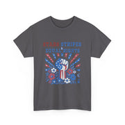 Stars Stripes & Equal Rights 4th of July Patriotic T-Shirt - Unisex Apparel