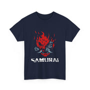 Samurai Japanese Demon Mask Cyber Runners Punk T-Shirt - Unisex Apparel