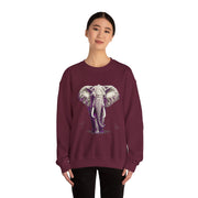 Majestic Elephant Safari Wildlife Artwork Sweatshirt Gift for Animal Lovers