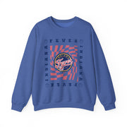 Retro Wavy Checkerboard WNBA Indiana Fever Unisex Sweatshirt