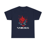 Samurai Japanese Demon Mask Cyber Runners Punk T-Shirt - Unisex Apparel