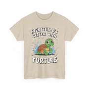 Cute Turtle Lover T-Shirt – Adorable Animal Graphic Tee for Boys, Girls & Turtle-Loving Adults