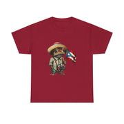 Coqui Frog Puerto Rico T-Shirt - Puerto Rican Flag, Taino, Boricua - Unisex Apparel