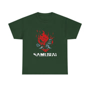 Samurai Japanese Demon Mask Cyber Runners Punk T-Shirt - Unisex Apparel