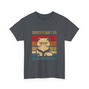Sorry I Can't Go I'm An Indoor Cat Unisex T-Shirt